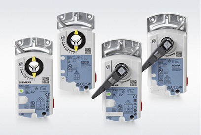 
Siemens: OpenAir-Klappenantriebe. 



