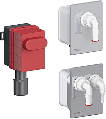 



Dallmer: Waschgeräte-Siphon 400 Vario. 
