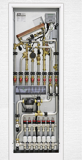 



Kemper: KTS-ThermoStation mit integriertem Flächenheizungsmodul. 
