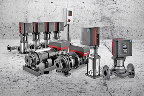 



Grundfos: Pumpen mit IE5-Antrieb. 
