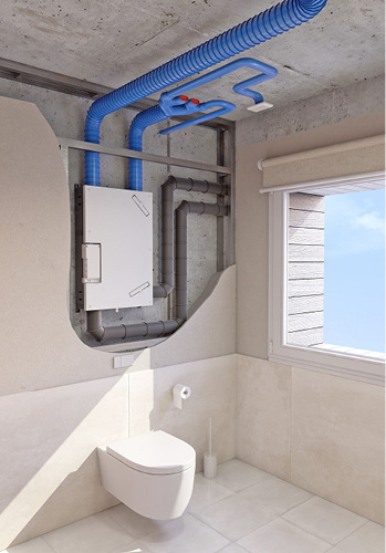 



Pluggit: PluggPlan-Lüftungsgerät. 
