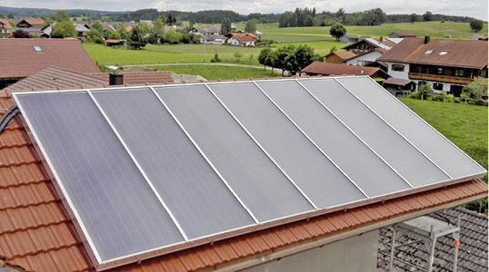 



varmeco: Solarkollektor Variocollect A light. 
