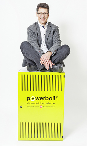 <p>
</p>

<p>
Powerball Systems: Powerball-Speicher mit 6 kWh. 
</p> - © Powerball Systems

