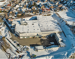 



Der erweiterte Wöhler-Unternehmenssitz in Bad Wünnenberg.
