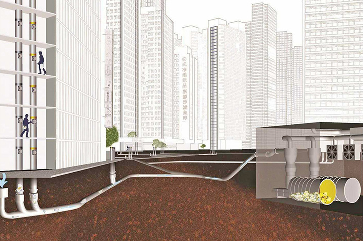 <p>
</p>

<p>
<span class="GVAbbildungszahl">1</span>
 Pneumatisches Abfall-Sammelsystem. Über 700 000 Apartments in Schweden nutzen bereits ein pneumatisches Untergrund-Abfallsystem von Envac. 
</p> - © Envac, Jonas Törnblom

