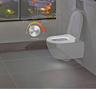 <p>
</p>

<p>
Villeroy & Boch: WC-Sitz ViSeat. 
</p> - © Villeroy & Boch

