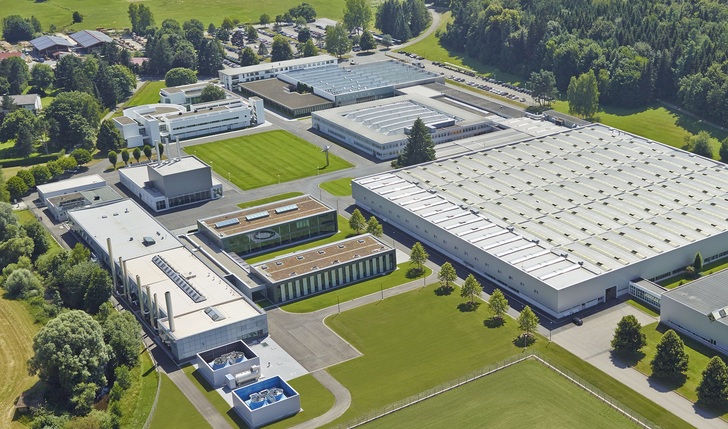 Weishaupt-Firmenzentrale in Schwendi.