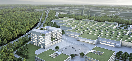 
Standortentwicklung am Wilo-Hauptsitz in Dortmund. 



