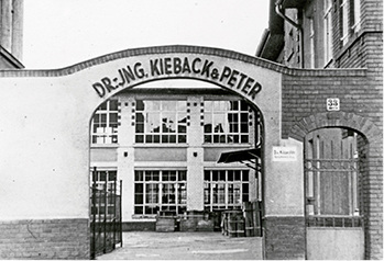 <p>
Kieback&Peter-Werk in Berlin-Neukölln um 1940. 
</p>

<p>
</p> - © Kieback&Peter

