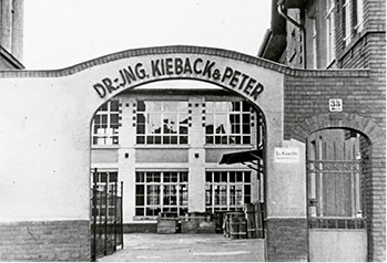 
Kieback&Peter-Werk in Berlin-Neukölln um 1940. 



