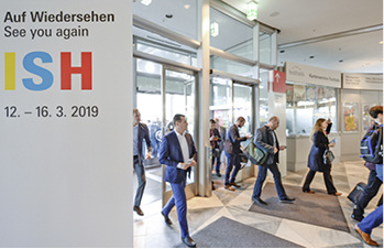 
ISH 2017: Ausgesprochen gute Stimmung. 



