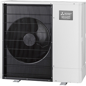 



Mitsubishi Electric: Ecodan-Außengerät. 
