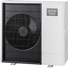 <p>
</p>

<p>
Mitsubishi Electric: Ecodan-Außengerät. 
</p> - © Mitsubishi Electric

