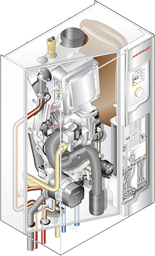 <p>
</p>

<p>
Weishaupt: Thermo Condens WTC-GW B. 
</p> - © Weishaupt

