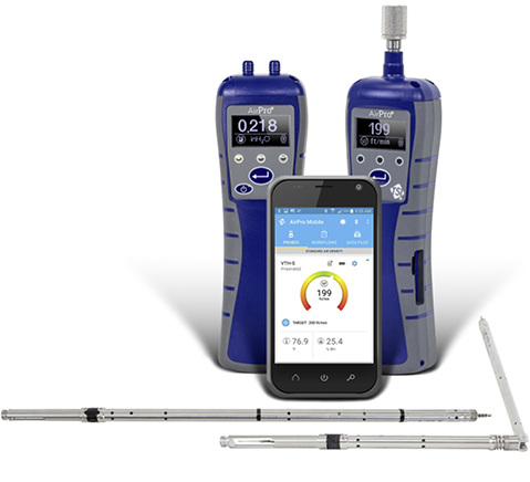 



Airflow: AirPro-Sonden und -fühler. 
