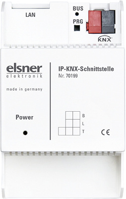 



Elsner: IP-KNX-Schnittstelle. 

