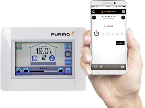 <p>
</p>

<p>
Purmo: TempCo Touch E3. 
</p> - © Purmo

