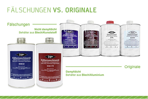 



Bitzer: Originalöle sind speziell auf die Bitzer-Verdichter abgestimmt, erfüllen höchste Standards und gewährleisten einen zuverlässigen Verdichterbetrieb und eine ausreichende Ölzirkulation im Kreislauf. 
