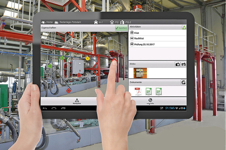 



1
 Mobile Dokumentationslösungen rationalisieren die Erfassung von Baustellen- und Anlagendaten. 
