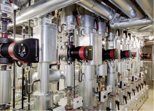 
Grundfos: Magna3-Pumpen. 



