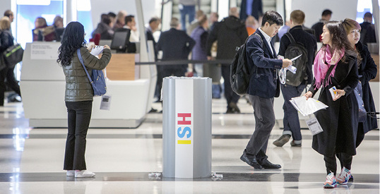 
Die nächste ISH findet vom 11. bis 15. März 2019 (Montag bis Freitag) statt. 



