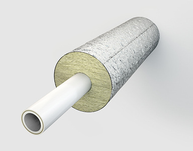 



Roth: Systemrohr Alu-Laserplus mit Brandschutzrohrschale Conlit 150 U. 
