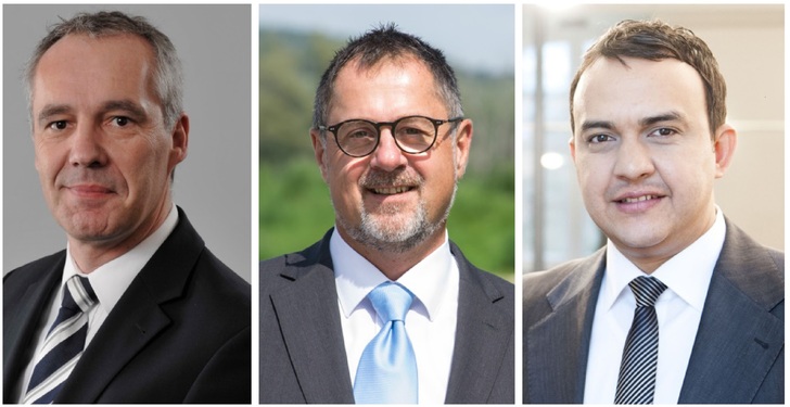 Markus Friedrichs, Andreas Lingner, Mohamed Alami (v.l.). - © Uponor
 Markus Friedrichs, Andreas Lingner, Mohamed Alami (v.l.).