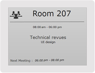 <p>
</p>
<p>
Innes: Raumdisplay Slate106. 
</p> - © Innes
 
Innes: Raumdisplay Slate106.