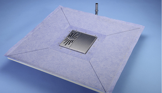 <p>
</p>
<p>
Grumbach: Duschbodenelement mit Bodenablaufpumpe.
</p> - © Grumbach
 
Grumbach: Duschbodenelement mit Bodenablaufpumpe.