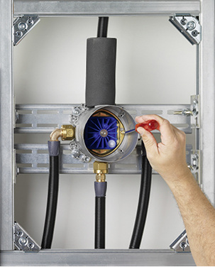 <p>
</p>
<p>
KWC Bluebox 
</p> - © KWC
 
KWC Bluebox