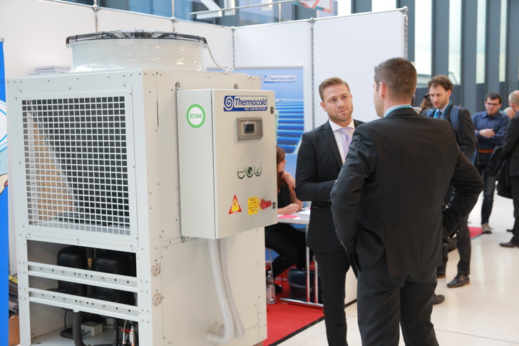 Foyer-Expo des European Heat Pump Summit 2015. - © NürnbergMesse / Thomas Geiger
