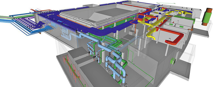 <p>
</p>

<p>
<span class="GVAbbildungszahl">1</span>
 Projekt von DTF Ingenieure: Verrohrung im Untergeschoss des Hallenbads Pulheim. Nur bei der Gebäudetechnik alles im Blick zu haben, ist den TGA-Planern aber zu wenig – sie haben mit einer Controlling-Software auch stets den Überblick über alle unternehmerischen Aspekte von 30 bis 40 laufenden Projekten. 
</p> - © DTF Ingenieure

