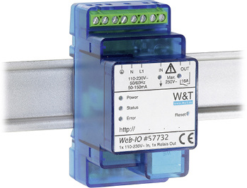 <p>
</p>
<p>
W&T: Web-IO für 230 V. 
</p> - © W&T
 
W&T: Web-IO für 230 V.