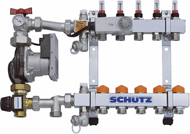 <p>
</p>

<p>
Schütz Energy Systems: Dynomatic mit Pumpenblock. 
</p> - © Schütz


