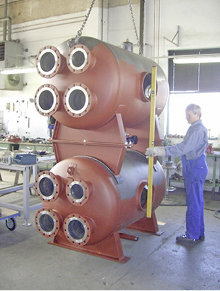 



DMS Metall- und Schweisstechnik: Liegende Kälteweiche. 
