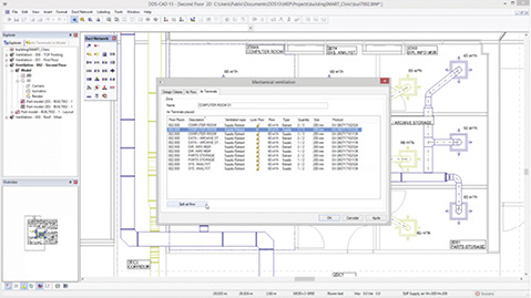 <p>
</p>

<p>
Data Design System: Lüftungsplanung mit DDS-CAD 13. 
</p> - © Data Design System

