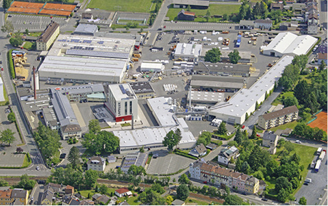 



Lamilux-Firmengelände in Rehau.
