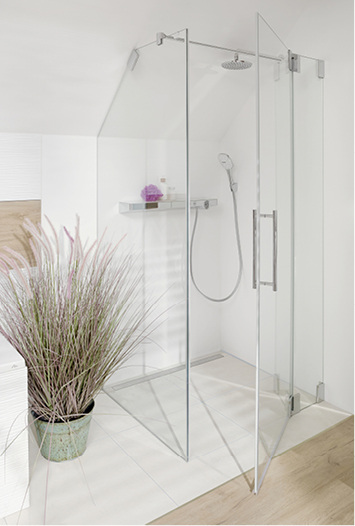 



Kermi: Individuelle Pasa-Duschkabine. 
