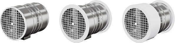 



Wildeboer: FR92K mit Gittern und Rohrblende (rechts). 
