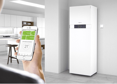 <p>
</p>
<p>
Viessmann: ViCare App. 
</p> - © Viessmann Werke
 
Viessmann: ViCare App.