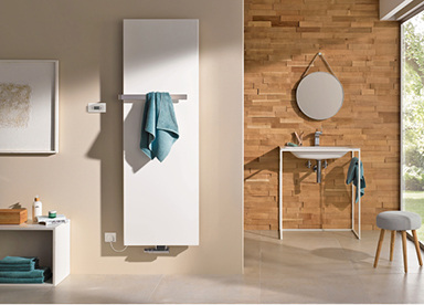 <p>
</p>
<p>
Kermi: Rubeo mit Elektro-Zusatzbetrieb. 
</p> - © Kermi
 
Kermi: Rubeo mit Elektro-Zusatzbetrieb.