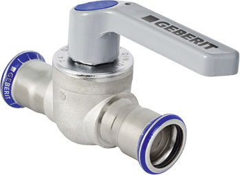 



Geberit: Mapress-Kugelhahn. 
