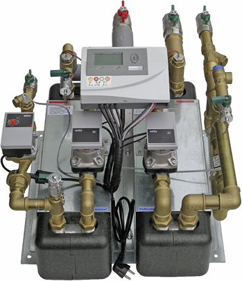 



Georg Fischer: Frischwassermodul mit kombiniertem Zirkulationsmodul. 
