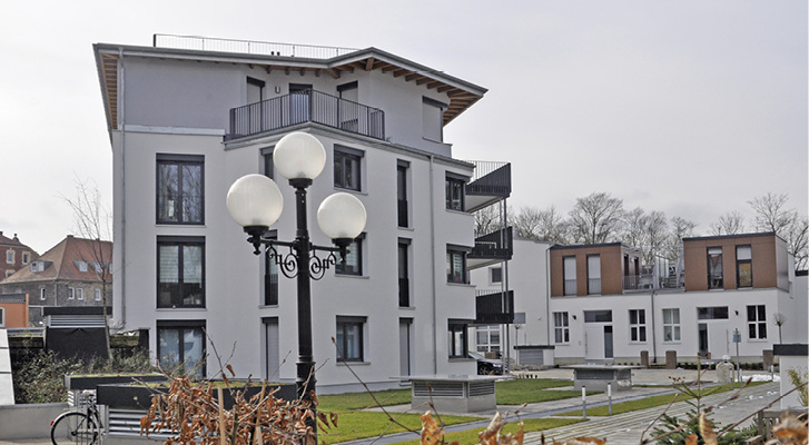 



1
 „Wohnen am Mistelbach“ in Bayreuth. Das Wohngebiet liegt zentral und doch ruhig auf einem ehemaligen Werksgelände. 
