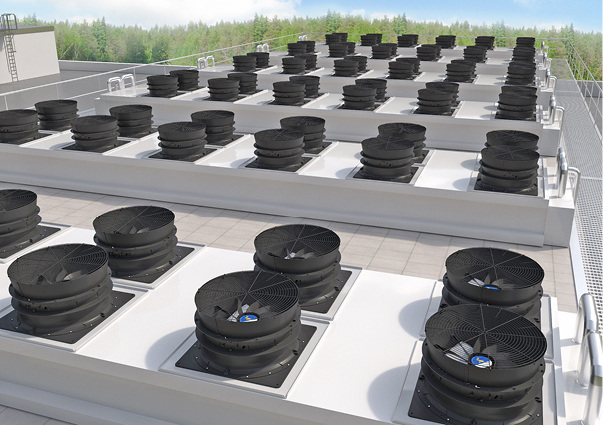 



1
 Nachher: Modernisierte Rückkühler mit energieeffizienten EC-Ventilatoren. 
