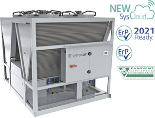 



Systemair: Kaltwassersatz SysAqua. 
