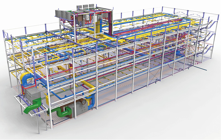 <p>
</p>

<p>
<span class="GVAbbildungszahl">1</span>
 Komplexe haustechnische Anlagen lassen sich heute nur noch mit integrierter TGA-Software wirtschaftlich planen. 
</p> - © Data Design System

