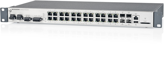 <p>
</p>
<p>
Microsens-Switch 10G Profi Line Rack. 
</p> - © Microsens
 
Microsens-Switch 10G Profi Line Rack.