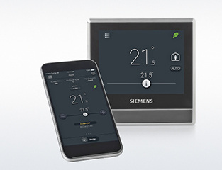 <p>
</p>

<p>
Siemens: Smart Thermostat RDS110. 
</p> - © Siemens

