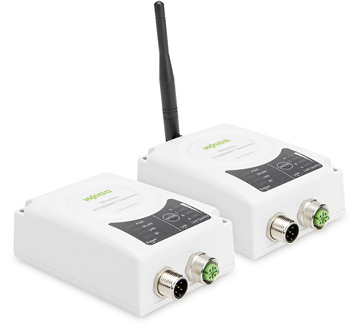 



Wago: Wireless-Ethernet-Gateway (758-918). 
